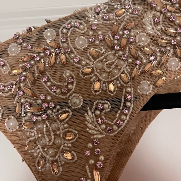 Sherri Hill evening gown pale pink - Picture 3 of 4